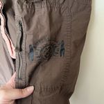 Old Navy Vtg Y2k Brown Low Rise Authentic Cargo Cropped Womens Sz 20 Drawstring Photo 1