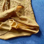 Anthropologie  MAEVE Tie Up Gold Embroidered Tank Top Photo 6