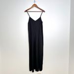 Cupcakes and Cashmere Lana Pinstripe‎ Wide Leg Jumpsuit Black Size S Photo 5
