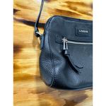 LODIS Black Women Leather,‎ Lined, Crossbody Handbag, Purse, Shoulder Strap City Photo 8