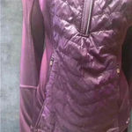 Champion Women’s  Duo Dry Venture Warm Maroon quilted pullover size M Photo 4