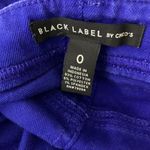 Chico's Black Label by Ankle Cropped Jeans S Blue Zip 5 Pocket Skinny Low Rise Photo 5