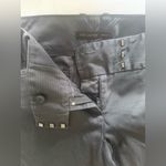 The Limited  Drew Fit Blue Gray Pinstripe Straight Leg Pants Size 10 Photo 4