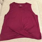 Banana Republic  maroon color tank top size large Photo 0