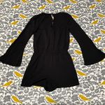 JustFab  Black Romper Shorts NWT Size XS Photo 5