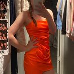 HOCO Dress Orange Photo 0