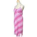 BP  Nordstrom Women's Halter Midi Dress Pink & Purple Ombre‎ Size M Summer NWT Photo 2
