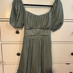 Altar'd State  Sage Green Midi Dress Photo 0