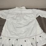Anthropologie Pilcro Long Sleeve V-Neck Embroidered Swing Shirt Dress Photo 5