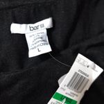 Bar III 3/4 Sleeve Black Layered Look Knit Dress NWT LARGE Photo 6