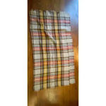 Christmas Plaid Raw HemLarge Scarf Shaw Photo 1
