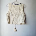 Princess Polly  Grazia Cream & Blue Embroidered Vest Top 6 NWT Photo 7