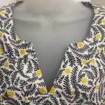 Boden 100% Linen Floral Midi Dress Size 8P Photo 3