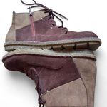 Clarks Tamitha Key Burgundy Suede Leather Chukka Boots | Women’s 7 Photo 0