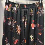 Victoria's Secret  Wide Leg Satin Floral Palazzo Pants Photo 5