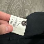 Armani Collezioni Navy Blue Silk Blend High Rise Tie Waist Dress Pants Size 8 Photo 7