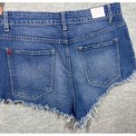 BDG Super High Rise Dolphin Jean Shorts Womens 31W Fray Edge Photo 4