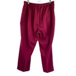 Allison Daley Women's Burgundy Dress Pants Photo 1
