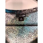 East 5th  Abstract Patterned Short Sleeve Stretchy Professional Blouse Photo 3