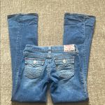 True Religion Blue Flare Wide Leg Jeans with Vintage Charm Photo 11