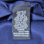 by & by Chevron Print Boho Western High Neck Mini Dress Navy Blue L Size L Photo 4