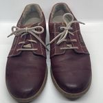 Josef Seibel Steffi 59 Waterproof Burgundy Suede Sneaker/Trainer 39 Size 8 Photo 1