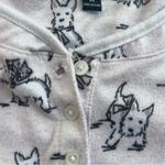 Laura Ashley  Westie Pink Long Sleeve Nightgown Medium Photo 3