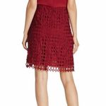 Lucy Paris NWOT Ruffle Red Lace Dress Photo 1