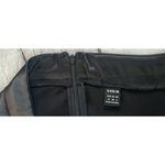 SheIn Black Satin & Lace Peek A Boo Mini Skirt Photo 12