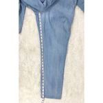 Outerknown  Wyatt Long Sleeve Button Front Denim Jumpsuit Blue Size‎ Medium New Photo 14