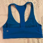 Lululemon Break Free Bra Nulux, Amalfi Blue, size 8 Photo 1