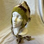 Rising International patchwork ear flap hat Green Photo 1