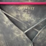 American Eagle  Tie Dye Bell Sleeve Faux Wrap Top XS Photo 4