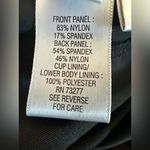 Croft & Barrow Black One Piece Swimsuit. Photo 5