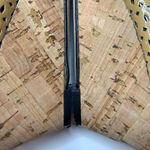 Vaneli Peep Toe Patent Leather Wedges‎ Size 9.5 Wide Tan Photo 7