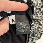 Ann Taylor Graphic Sonnet Print Tie Waist Dress Black White Geo Sheath NO BELT M Photo 10