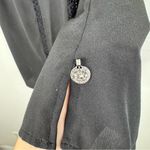 Maison Scotch  La Femme Selon Marie Black Blouse Pintuck and Lace Detail Photo 4