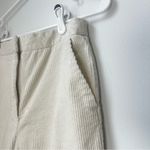 H&M  Beige Cream Corduroy Flare Pants Size 4 Photo 3