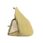 Vintage 1960's One Snap Gold Lurex Clutch Theatre Purse Bag Photo 1