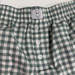 Happily Grey Boxer Shorts Plaid Green EUC Photo 2