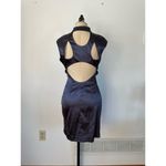 Hailey Logan  by Adrianna Papell womens purple grey Satin dress size 5/6 Photo 5