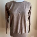Cynthia Rowley 100% Extra Fine Merino Wool Lighweight Sweater Button Back Photo 0