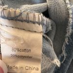 Agnes Orinda Light Wash Jean Denim Vest Women's Size 2X Blue Photo 1