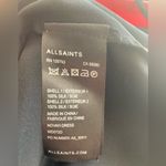 All Saints tiered‎ purple and black silk maxi dress size 2 Photo 11