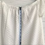 Central Park West White Eyelet Dress Photo 9