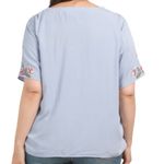 Forgotten Grace  Floral Embroidered Top Photo 1