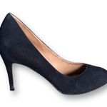Corso Como Shoes Black Suede Round Toe Stilettos Pumps Size 11 Photo 9