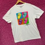 The Rolling Stones Hot Lips Pop Art Rock Tshirt size XL Photo 2