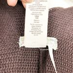 Free People  Back Bay Hooded Kimono Poncho Sweater Wrap Fringed Striped Boho Photo 5