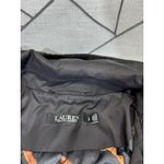 Lauren By Ralph Lauren Waterproof Raincoat Removable Hood Black Womens Large Photo 14